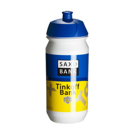 Cycling water bottle - SAXO BANK 2013 - yellow/white/blue