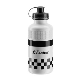 Cycling water bottle - EROICA FRANCE 500 ml - white/black