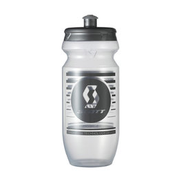 Cycling water bottle - SCOTT 550 ml  - grey/transparent