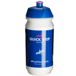 Cycling water bottle - QUICKSTEP 2018 550 m - white/blue