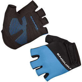 Cycling fingerless gloves - XTRACT II  - black/blue
