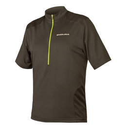 Cycling short sleeve jersey - HUMMVEE MTB  - brown