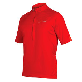 Cycling short sleeve jersey - XTRACT II MTB - red