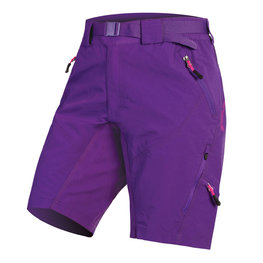 Cycling shorts without bib - HUMMVEE II LADY - purple