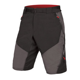 Cycling shorts without bib - HUMMVEE II - grey/black