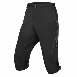 Cycling 3/4 lenght shorts without bib - HUMMVEE II 3/4 - black