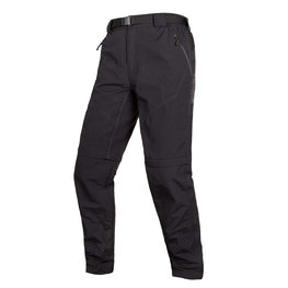 Cycling long trousers withot bib - HUMVEE ZIP-OFF II - black