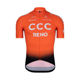 Cycling short sleeve jersey - CCC 2019 TRAINING - orange