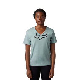 FOX Cycling short sleeve t-shirt - BOUNDARY LADY - blue