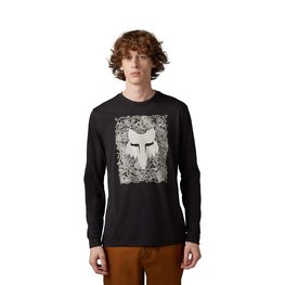 FOX Cycling long sleeve t-shirt - AUXLRY - black