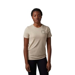 FOX Cycling short sleeve t-shirt - HINKLEY LADY - beige