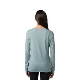 FOX Cycling long sleeve t-shirt - ABSOLUTE LADY - blue