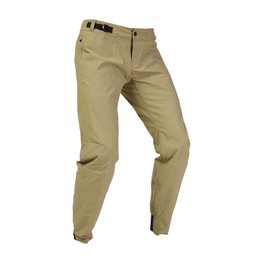 FOX Cycling long trousers withot bib - RANGER - beige