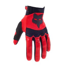 FOX Cycling long-finger gloves - DIRTPAW - black/red
