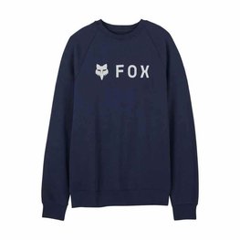 FOX hoodie - ABSOLUTE FLEECE CREW - blue