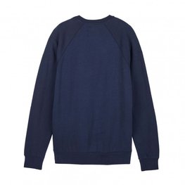 FOX hoodie - ABSOLUTE FLEECE CREW - blue