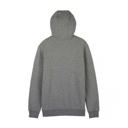 FOX hoodie - FOX HEAD FLEECE PO - grey