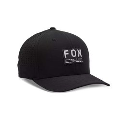 FOX Cycling hat - NON STOP TECH FLEXFIT - black