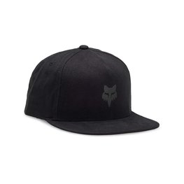 FOX Cycling hat - FOX HEAD SNAPBACK - black