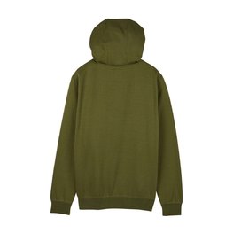 FOX hoodie - NON STOP FLEECE PO - green