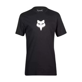 FOX Cycling short sleeve t-shirt - FOX HEAD PREMIUM - black