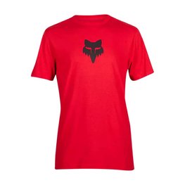 FOX Cycling short sleeve t-shirt - FOX HEAD PREMIUM - red