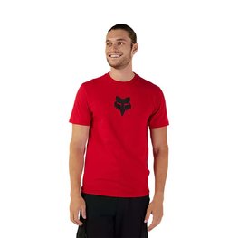 FOX Cycling short sleeve t-shirt - FOX HEAD PREMIUM - red