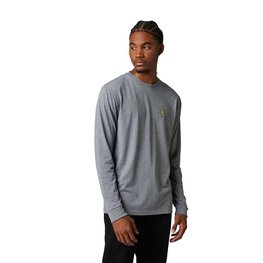 FOX Cycling long sleeve t-shirt - FINISHER - grey