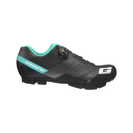 GAERNE Cycling shoes - HURRICANE LADY MTB - black/light blue