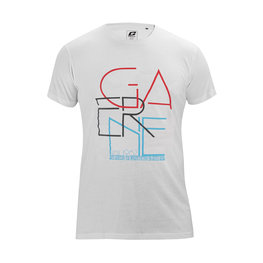 GAERNE Cycling short sleeve t-shirt - AT YOUR FEET  - white