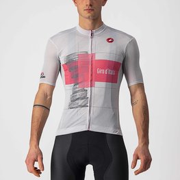 CASTELLI Cycling short sleeve jersey - GIRO D'ITALIA 2021 - pink/white