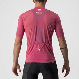 CASTELLI Cycling short sleeve jersey - GIRO '21 MAGLIA ROSA - pink