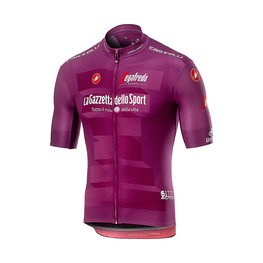 CASTELLI Cycling short sleeve jersey - GIRO SQUADRA 2019 - purple