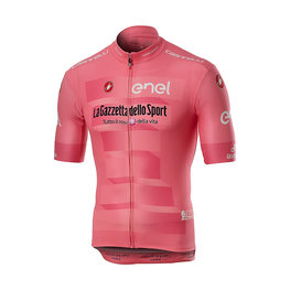 CASTELLI Cycling short sleeve jersey - GIRO SQUADRA 2019 - pink