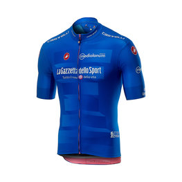 CASTELLI Cycling short sleeve jersey - GIRO SQUADRA 2019 - blue