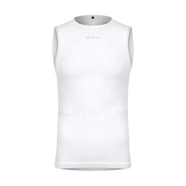 GOBIK Cycling sleeve less t-shirt - LIMBER SKIN ICELANDI - white