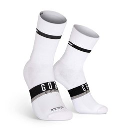 GOBIK Cyclingclassic socks - SUPERB HORIZON - white