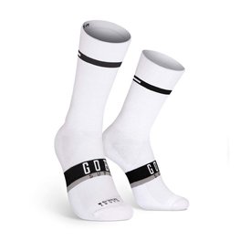 GOBIK Cyclingclassic socks - SUPERB HORIZON - white