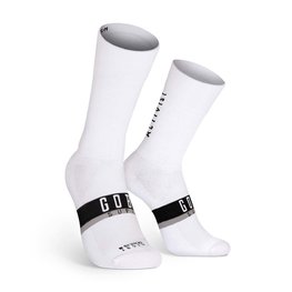 GOBIK Cyclingclassic socks - SUPERB EXTRA LONG - white