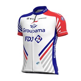 ALÉ Cycling short sleeve jersey - GROUPAMA FDJ 2020 - blue/red/white
