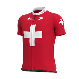 ALÉ Cycling short sleeve jersey - GROUPAMA FDJ 2020 - white/red