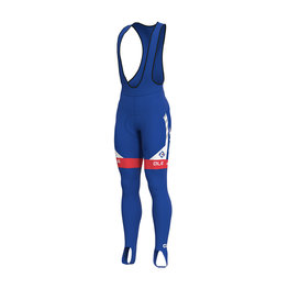 ALÉ Cycling long bib trousers - GROUPAMA FDJ 19 WNT - blue
