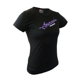 HAVEN Cycling short sleeve jersey - AMAZON LADY MTB - black/purple