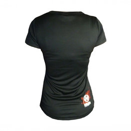 HAVEN Cycling short sleeve jersey - AMAZON LADY MTB - black/red