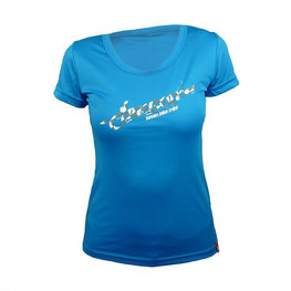 HAVEN Cycling short sleeve jersey - AMAZON LADY MTB - light blue/white