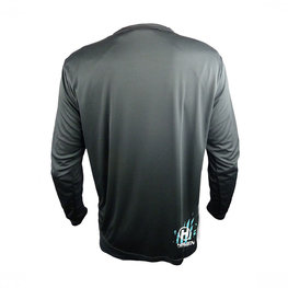 HAVEN Cycling summer long sleeve jersey - NAVAHO LONG MTB - white/black