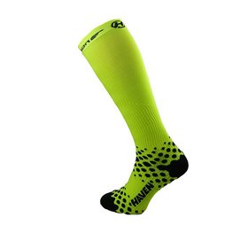 HAVEN Cycling knee-socks - EVOTEC COMAX - yellow/black
