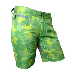 HAVEN Cycling shorts without bib - PEARL NEO - green