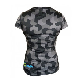 HAVEN Cycling short sleeve jersey - PEARL NEO LADY MTB - black