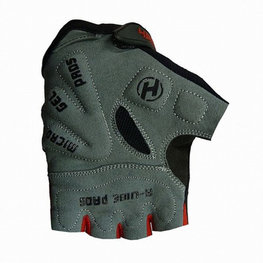 HAVEN Cycling fingerless gloves - DEMO SHORT - black/red